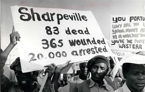  Sharpeville大屠殺：种族隔离政策下非裔人民的反抗